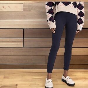 Spanx rear seam skinny ponte pants